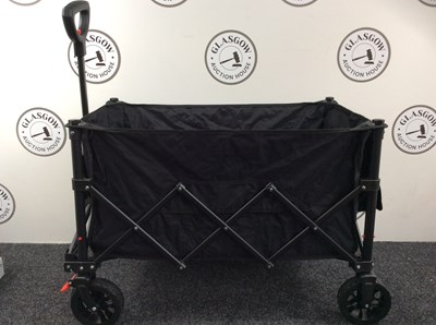 Lot 199 - Folding camping trolley black