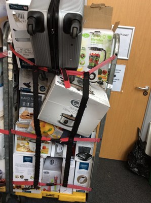 Lot 262 - Cage packed full of misc customer returns