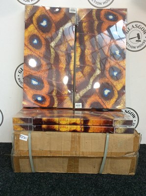 Lot 21 - 10 new canvas art pictures