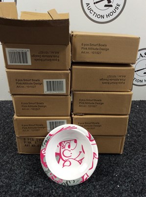 Lot 20 - 10 boxes of new kids plastic bowls