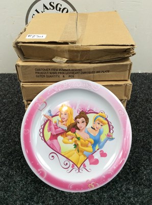 Lot 19 - 6 boxes of new kids plastic plates