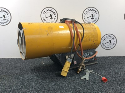 Lot 101 - Master Climate space heater gas with 110v connection Used/Tested