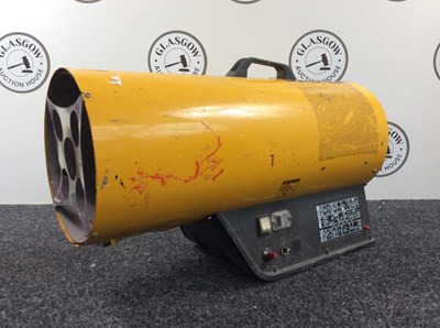 Lot 104 - Master Climate space heater gas with 110v connection - Used/Not Working