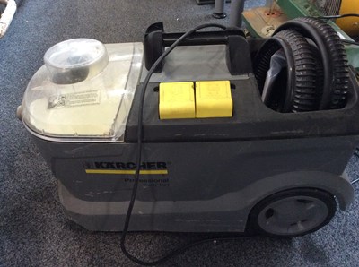 Lot 84 - Karcher professional puzzi 10/1 spray-extraction upholstery vacuum cleaner - Used/Tested