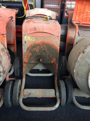 Lot 8 - Minimix 150 110v mixer with altrad motor no bucket - Used/Not Turning On