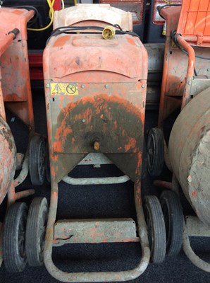 Lot 17 - Minimix 150 110v mixer with altrad motor no bucket - Used/Not Turning On