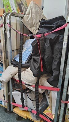 Lot 183 - Cage packed full of misc customer returns