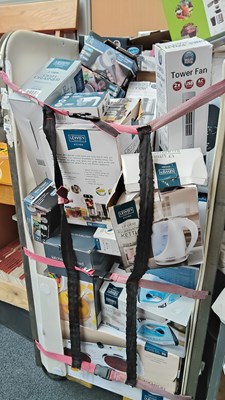 Lot 182 - Cage packed full of misc customer returns