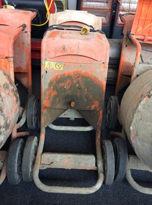 Lot 115 - Minimix 150 110v Mixer With Altrad Motor No Bucket - Used/Not Turning On