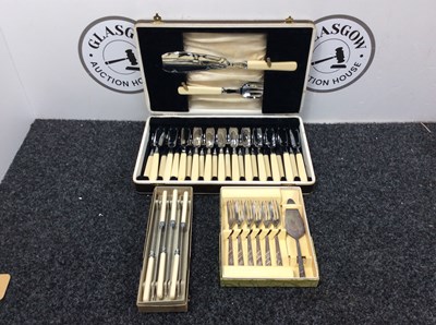 Lot 175 - Qty Of Cutlery Sets - Used