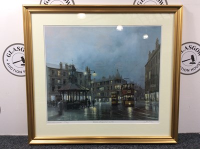Lot 4 - Framed Print “Reflections on Bridgetown Cross” By John M. Boyd - Used