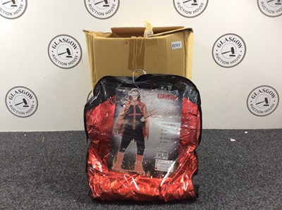 Lot 107 - Box of 15 Lucifer Costumes, Mens One Size Fits All - New
