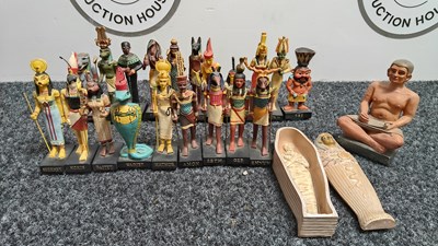 Lot 6 - Qty of Egyptian figurines