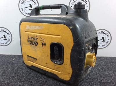 Lot 113 - Loncin Inverter 2000i, 79cc, Single-cylinder, 4-Stroke, Forced Air Cooling Loncin Engine - Used/Tested Working