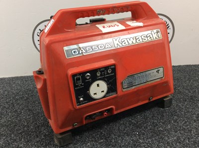 Lot 177 - Kawasaki GA550A, Portable, Suitcase-Style Petrol Generator, Kawasaki 4-Stroke Engine - Tested Working/ Needs Pull Cord
