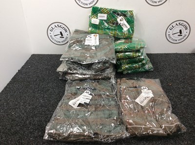 Lot 34 - Approx 15 Various Colour Tartanista Kilts, Various Sizes - New