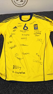 Lot 59 - Signed Scotland football top