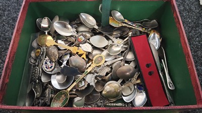 Lot 168 - Box of collectable spoons
