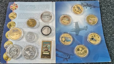 Lot 60 - Collection of military related coins