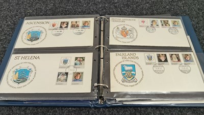 Lot 173 - Folder containing mixed stamps