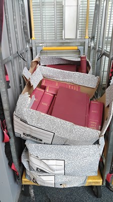 Lot 79 - Cage of vintage Scots law books ideal for display