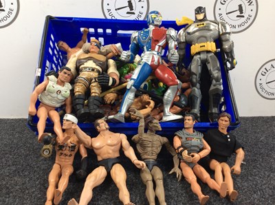 Lot 196 - Create of Figures and toys