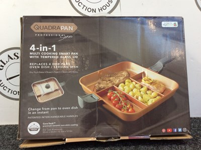 Lot 218 - Quadrapan 4in1 multi cooking smart pan new