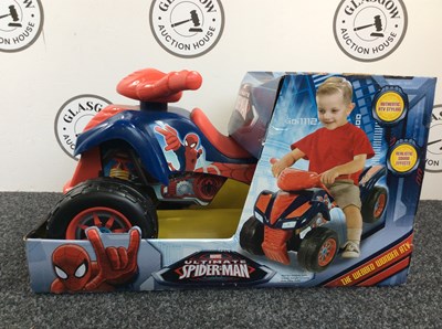 Lot 49 - Spider-Man Quad Bike Boxed - New