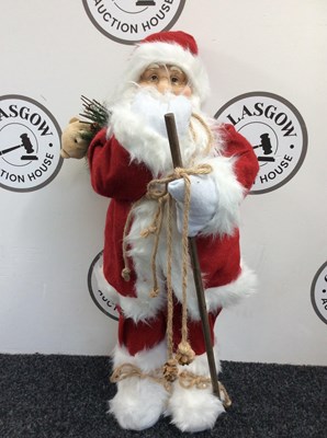 Lot 9 - 2Ft Tall Santa Claus Decoration small - New