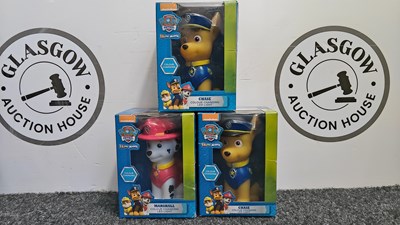 Lot 192 - 3 new paw patrol LED lights