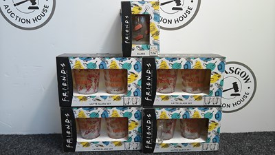 Lot 214 - 6 sets of Friends TV glasses