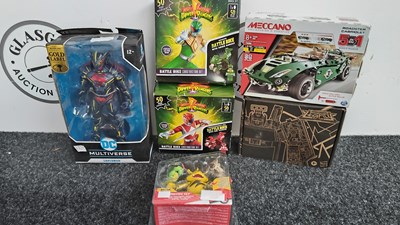 Lot 278 - Bundle of toys including transformers and superman