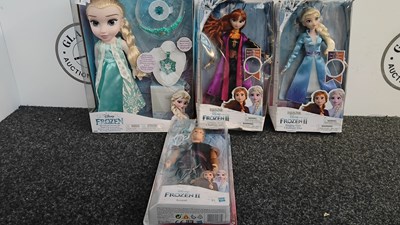 Lot 316 - Bundle of 4 frozen toys