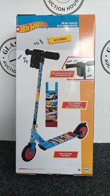Lot 340 - Hot wheels kids scooter