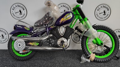 Lot 120 - Easy rider new kids ride on motorbike