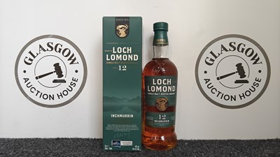 Lot 95 - Loch Lomond 12 year old single malt scotch whisky inchmurrin