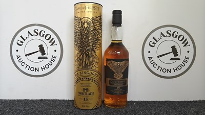 Lot 88 - Game of thrones ltd edition 15 year old Mortlach single malt scotch whisky