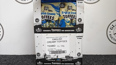 Lot 26 - 2 Boxes Of Walkers English Creamy Toffees 12 X 150g New