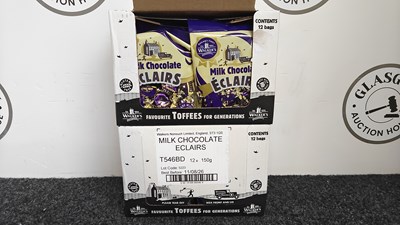 Lot 15 - 2 Boxes Of Walkers Milk Chocolate Eclairs 12 X 150 - New