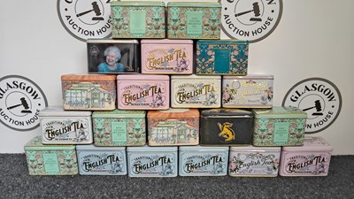 Lot 17 - 20 Tins Of English Tea Inc Breakfast & Fine Afternoon Tea - New
