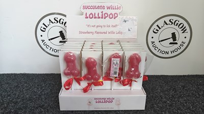 Lot 55 - Box of new succulent strawberry adult candy