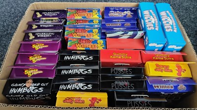 Lot 54 - Box of assorted adult candy