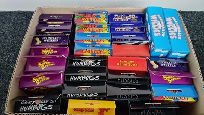 Lot 132 - Box of assorted adult cndy