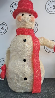 Lot 263 - One Christmas Glitter Snowman 1M - Used