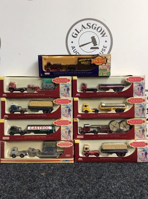 Lot 27 - Bundle of 9 Collectible Die Cast Trucks from Brands inc Corgi, Days Gone Vintage Lledo Collectibles