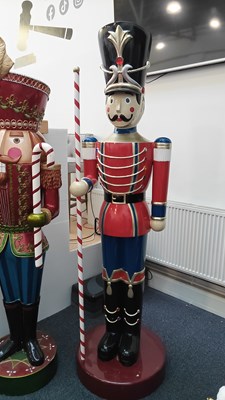 Lot 145 - Large Toy Soldier With Baton 2M Tall - Used