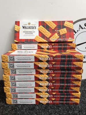 Lot 39 - 18 boxes of Walkers shortbread fingers 150g