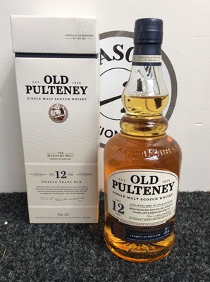 Lot 103 - Old pulteney single malt scotch whisky aged 12 years
