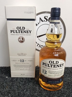 Lot 84 - Old pulteney single malt scotch whisky aged 12 years