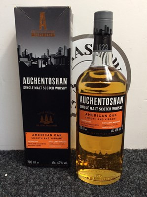 Lot 120 - Auchentoshan triple distilled single malt scotch whisky